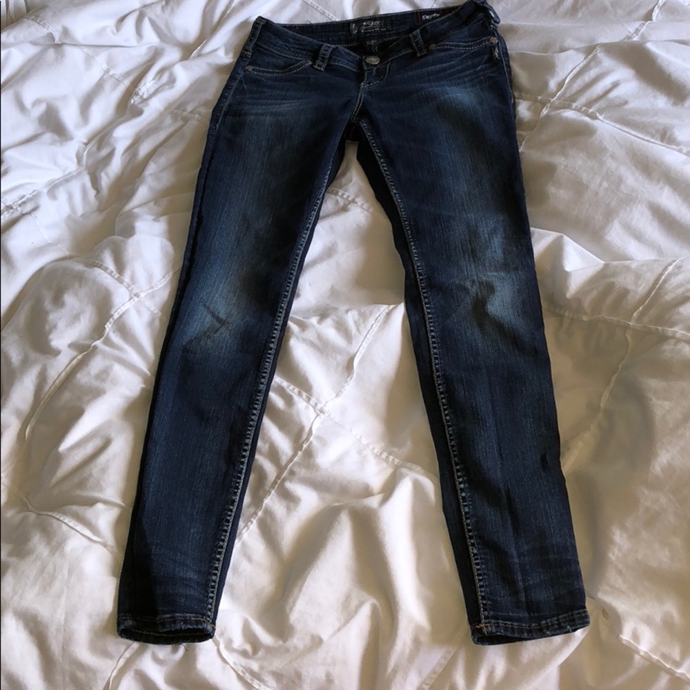 Silver Jeans Co. Super skinny mid jeans